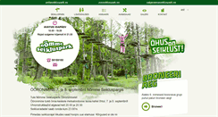 Desktop Screenshot of nommeseikluspark.ee